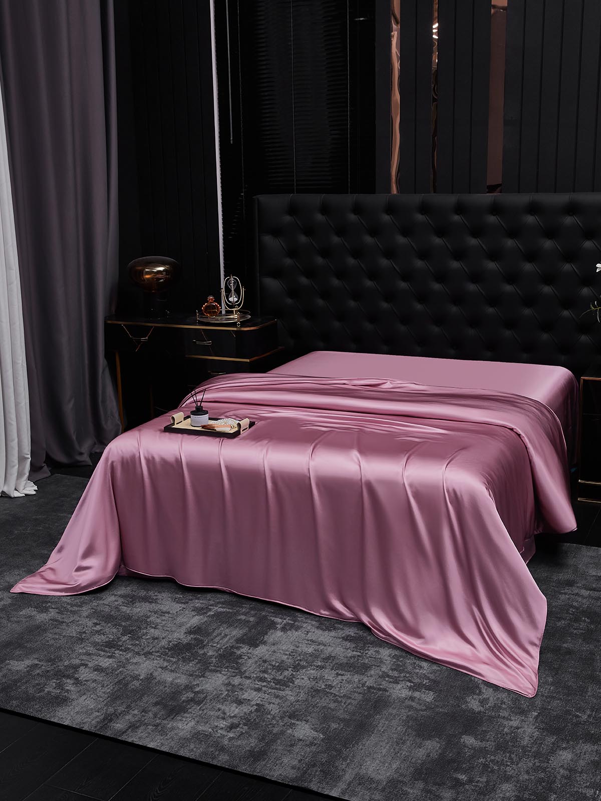 [Orchidée Mauve] SilkSilky-FR 22Momme Pure Soie Duvet Cover 002