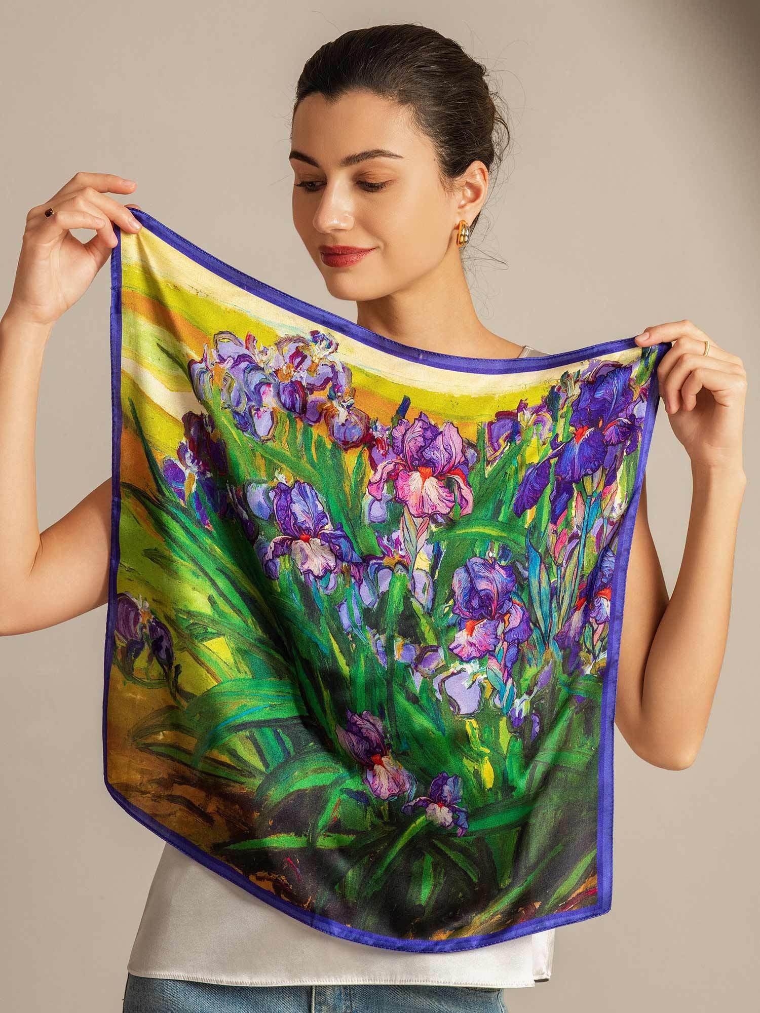 [P094] SilkSilky-FR Soie Scarf 006