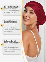 [Rouge Vineux] SilkSilky-FR Bonnets de Nuit 005