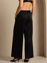 [Noir] SilkSilky-FR 19Momme Womens Pants 002