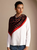 [Cerise Noire] SilkSilky-FR Scarf 007