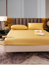 [Champagne] SilkSilky-FR 22Momme Pure Soie Bedding Set 006,