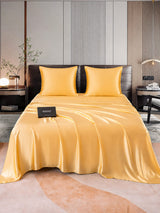 [Champagne] SilkSilky-FR Parure de Lit Soie 001