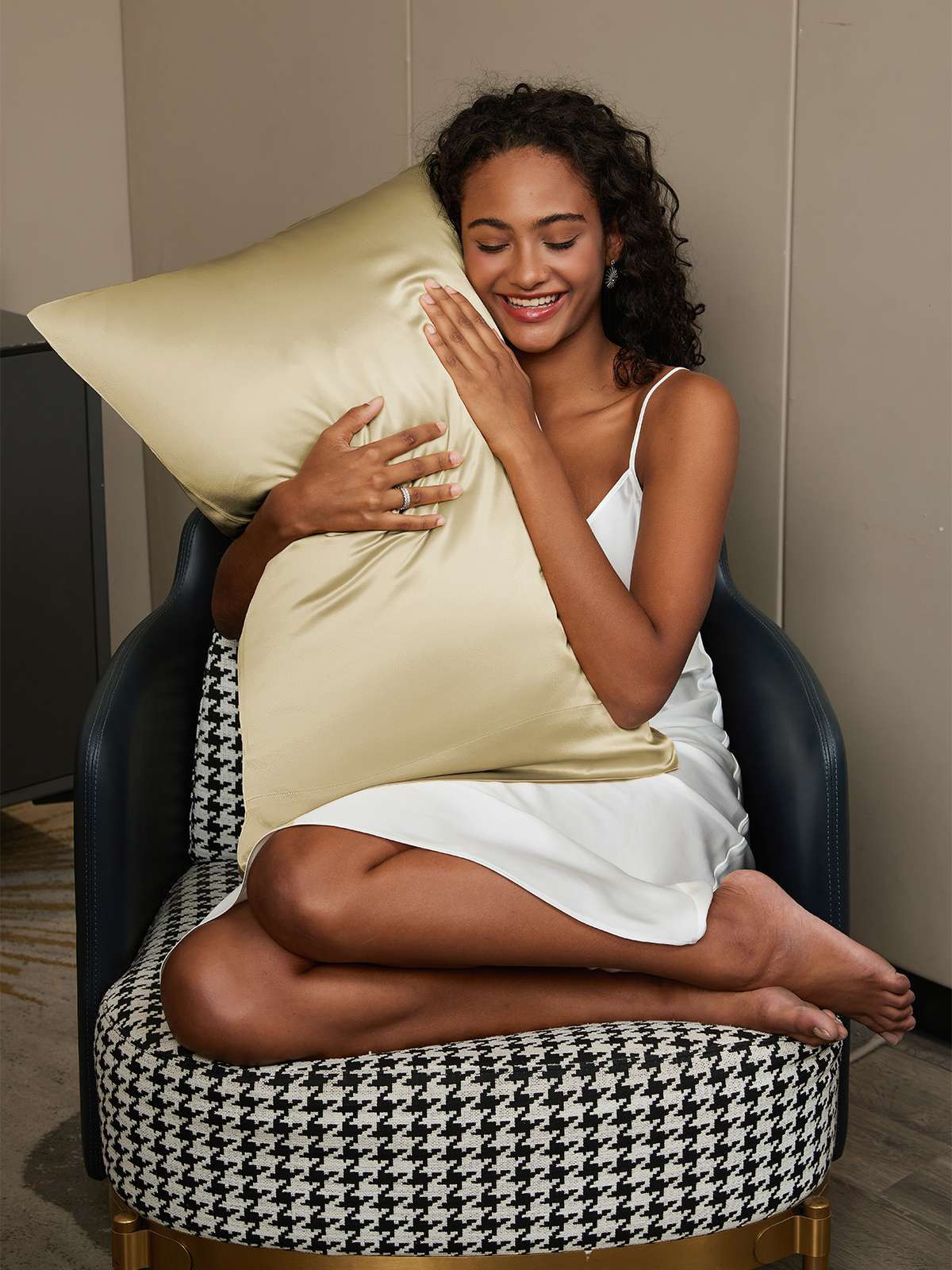 [Kaki] SilkSilky-FR 22Momme Pure Soie Pillowcase 002