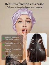 [Lavande] SilkSilky-FR Bonnets de Nuit 003