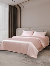 [Rose] SilkSilky-FR 22Momme Parure de Lit Soie 002