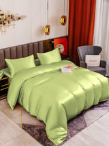 [Vert Menthe] SilkSilky-FR 19Momme Pure Soie Bedding Set 006