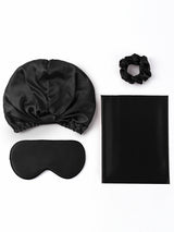[Noir] SilkSilky-FR 19Momme Pillowcase Set 001