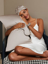 [Kaki] SilkSilky-FR 19Momme Pure Soie Pillowcase Set 001