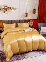 [Champagne] SilkSilky-FR 19Momme Pure Soie Bedding Set 001