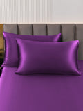 SilkSilky-FR 19Momme Pure Soie Pillowcase Violette 001