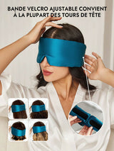 [Bleu Royal] SilkSilky-FR Masques pour les Yeux 004
