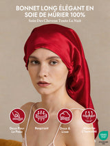 [Rouge Vineux] SilkSilky-FR Bonnets de Nuit 002