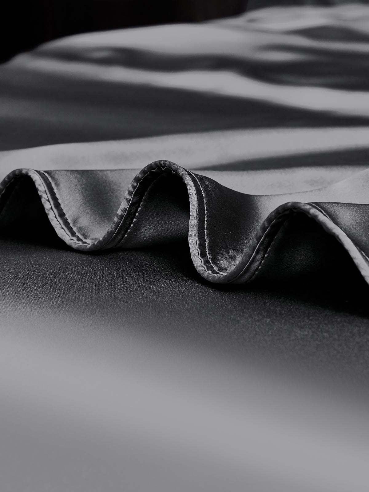 [Gris Foncé] SilkSilky-FR 19Momme Pure Soie Duvet Cover 003