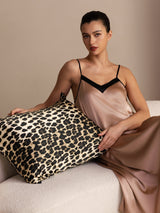 [Leopard] SilkSilky-FR Taies d'Oreiller 001