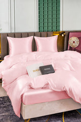 [Rose] SilkSilky-FR Parure de Lit Soie 002