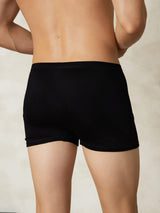 [Noir] SilkSilky-FR Soie Tricotée Mens Underwear 002
