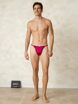 [Fuchsia] SilkSilky-FR Homme Sous-vêtements 003