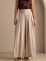 [Tan] SilkSilky-FR Femme Pantalons 001
