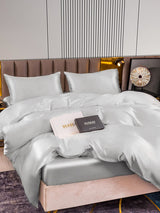 [Argent] SilkSilky-FR 22Momme Pure Soie Bedding Set 006,