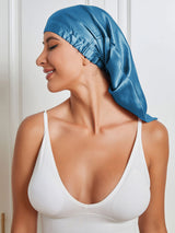 [Bleu Royal] SilkSilky-FR Bonnets de Nuit 003
