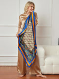 SilkSilky FR Pure Soie Scarf Multi 005