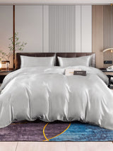 [Argent] SilkSilky-FR 22Momme Pure Soie Bedding Set 001,