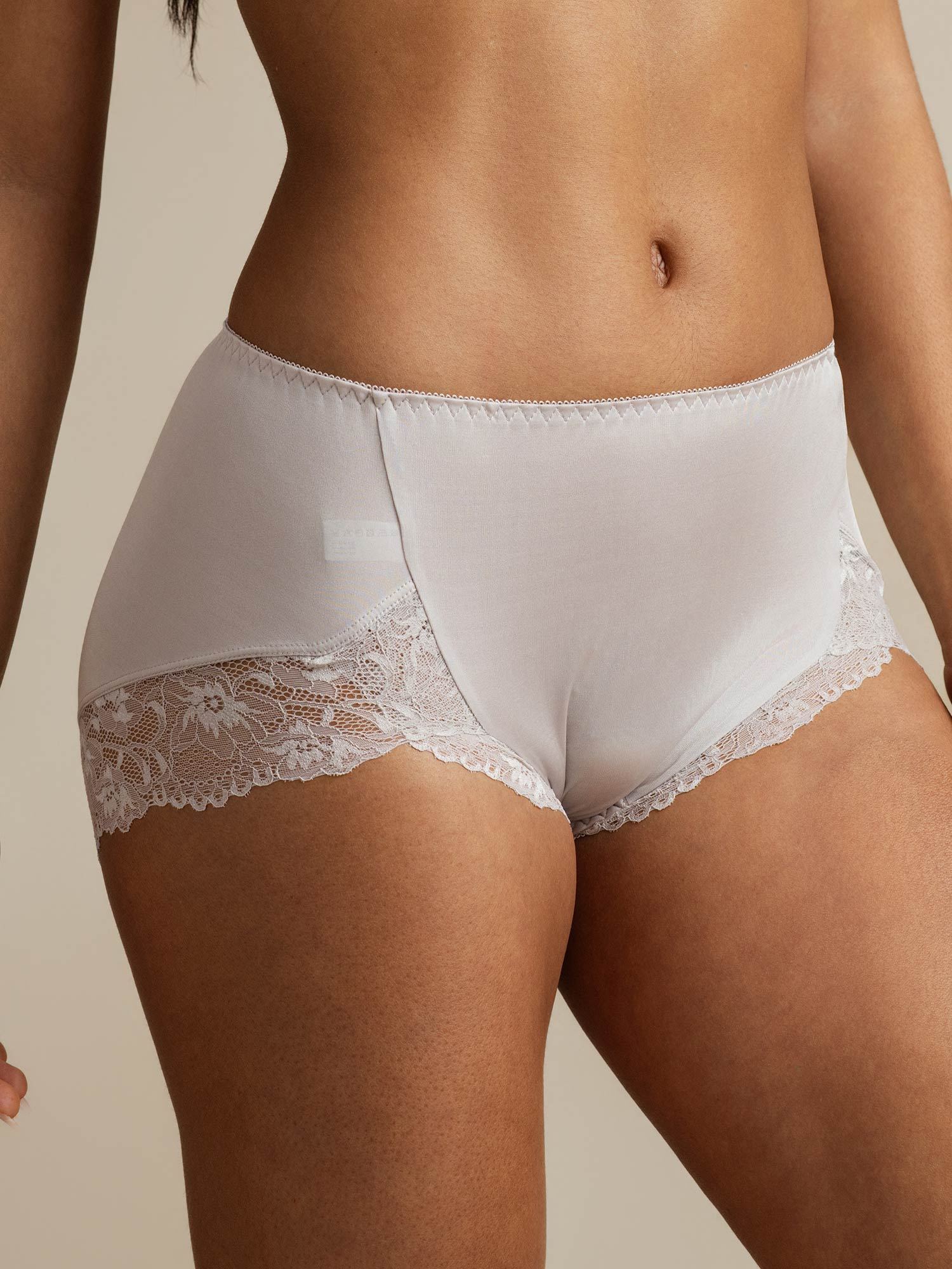 [Gris] SilkSilky-FR Soie Panty 001,