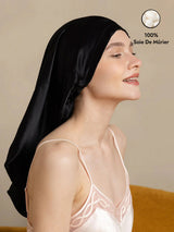 [Noir] SilkSilky-FR Bonnets de Nuit 001