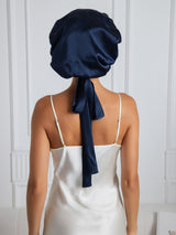 [Bleu Foncé] SilkSilky-FR Bonnets de Nuit 003