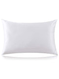 SilkSilky FR 22Momme Pure Soie Pillowcase Set Blanc 002