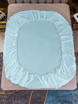 [Bleu Clair] SilkSilky-FR 19Momme Draps 003