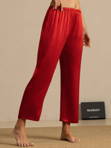 [Rouge Vineux] SilkSilky-FR Women's Sleep Pants 003