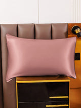 [Mauve Pâle] SilkSilky-FR 30Momme Pure Soie Pillowcase 001