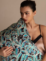 [Botanique Sarcelle] SilkSilky-FR Taies d'Oreiller 002