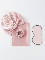 [Mauve Pâle] SilkSilky-FR 19Momme Pure Soie Pillowcase Set 003