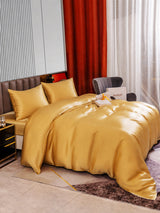 [Champagne] SilkSilky-FR Parure de Lit Soie 003