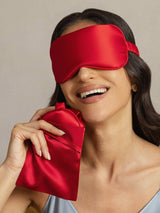 [Rouge Vineux] SilkSilky-FR Masques pour les Yeux 002