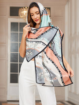 [P030] SilkSilky-FR Pure Soie Scarf 002,