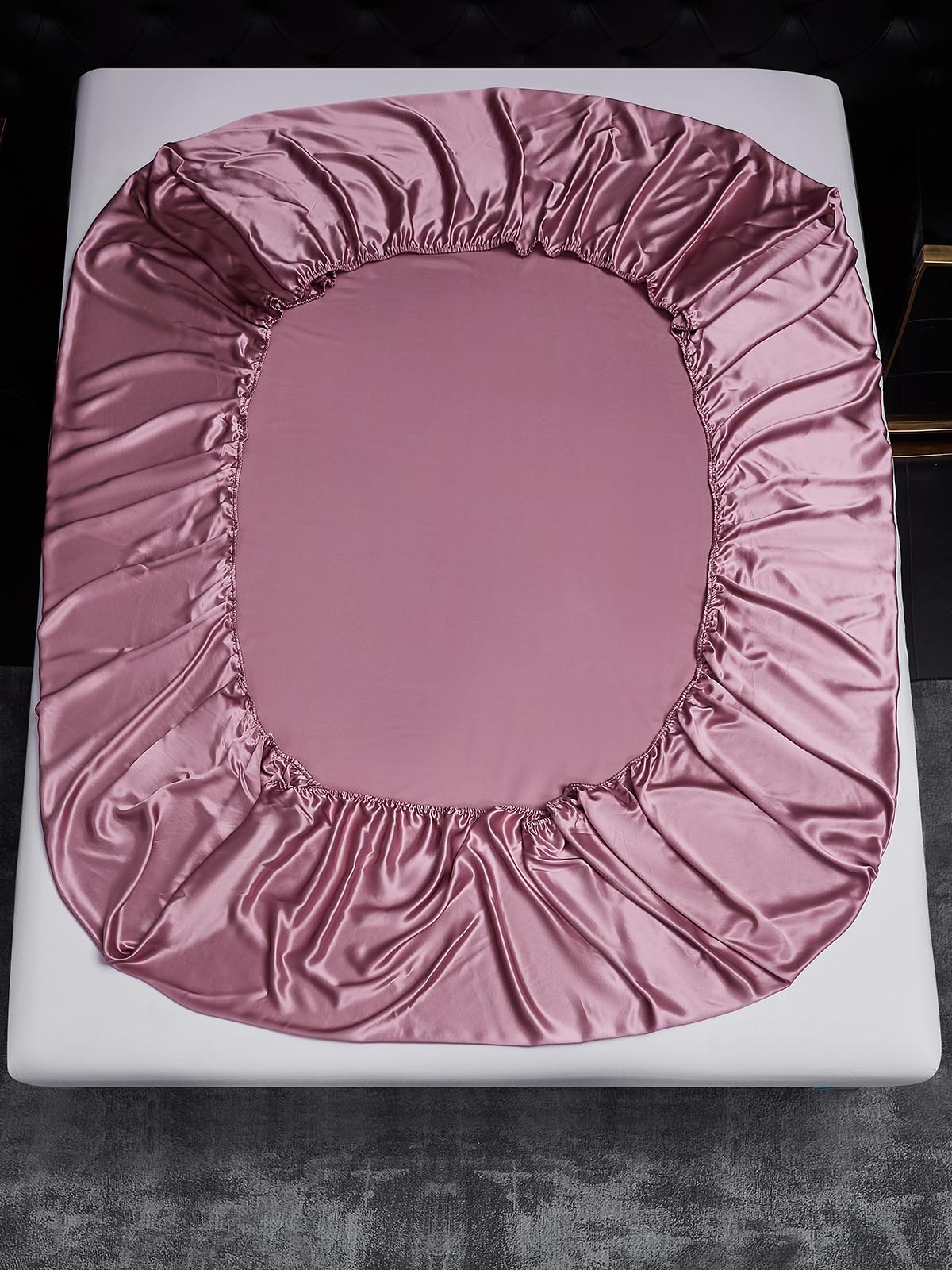 [Orchidée Mauve] SilkSilky-FR 22Momme Pure Soie Sheet 003