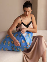 [Poisson Bleu] SilkSilky-FR Taies d'Oreiller 006