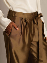 [Bronze] SilkSilky-FR 32Momme Soie Womens Pants 004