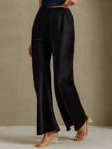 [Noir] SilkSilky-FR Femme Pantalons 005