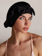 [Noir] SilkSilky-FR Bonnets de Nuit 001