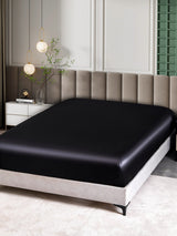 [Noir] SilkSilky-FR 25Momme Draps 001