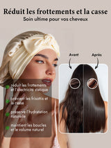 [Beige] SilkSilky-FR Bonnets de Nuit 003