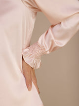 [Rose] SilkSilky-FR Long Sleeve Blouse 006