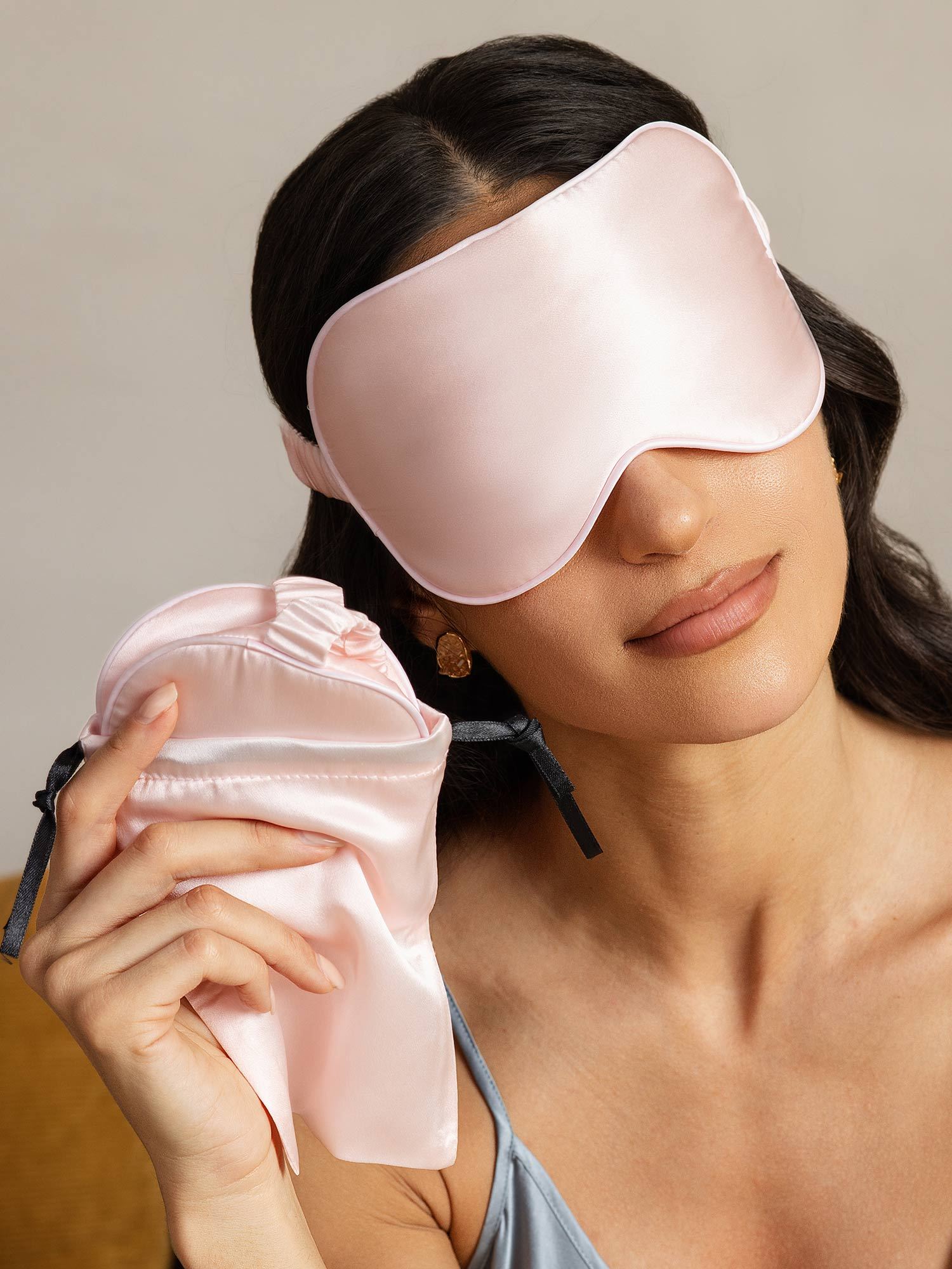 [Rose] SilkSilky-FR Soie Eye Mask 003