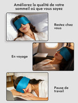 [Bleu Royal] SilkSilky-FR Masques pour les Yeux 006