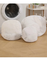 [Blanc] SilkSilky-FR Sac de Lavage 005